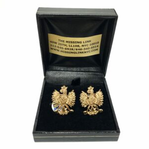 14K Gold Imperial Eagle Cufflinks