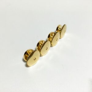 4 Gold and Mother of Pearl Tuxedo Shirt Studs