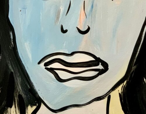Peter Keil “Femme” Oil Painting