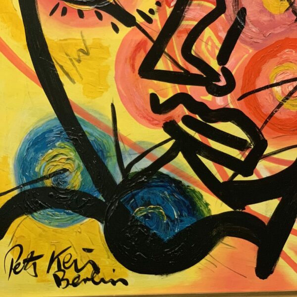 Peter Keil Abstract Expressionism Oil Painting
