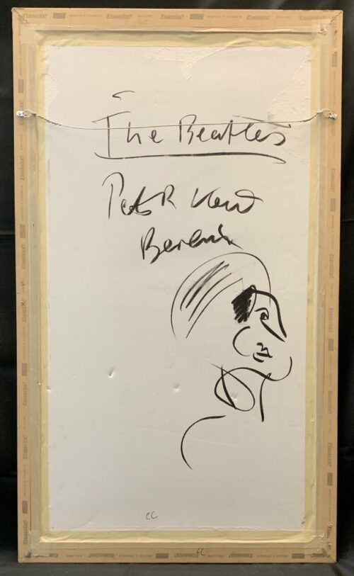 Peter Keil &Quot;The Beatles&Quot; Oil Painting