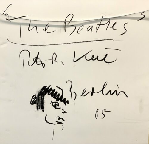 Peter Keil &Quot;The Beatles&Quot; Oil Painting 85
