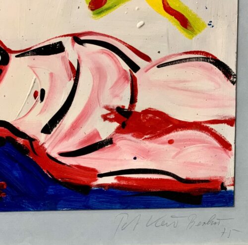 Peter Keil Nude Oil Expressionist Painting Berlin 75