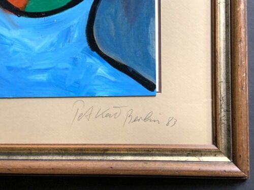 Peter Keil &Quot;Marlene Dietrich&Quot; Oil Painting 83
