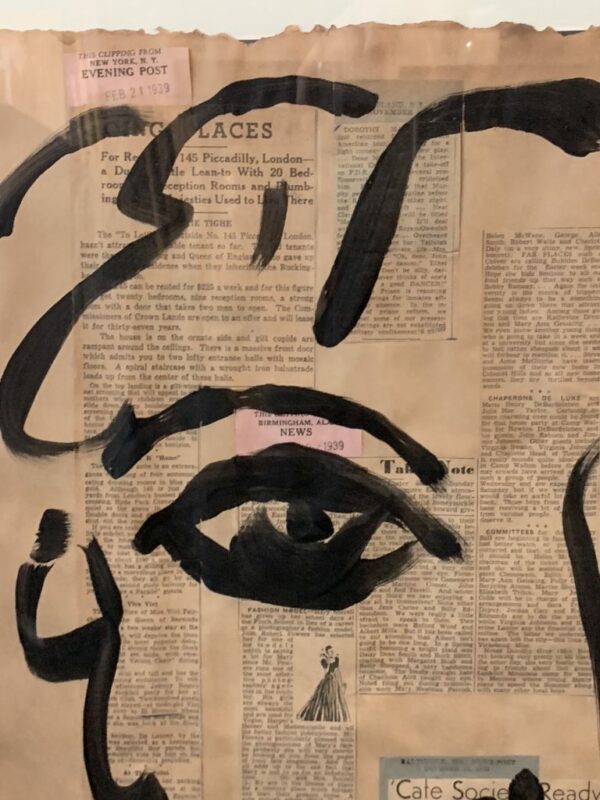 Peter Keil "Femme" Acrylic Painting
