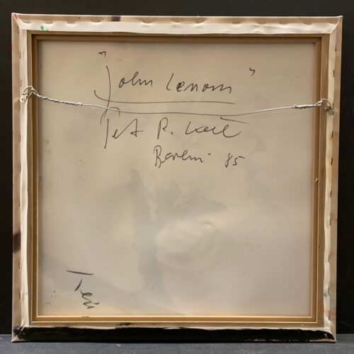 Peter Keil &Quot;John Lennon&Quot; Oil Painting