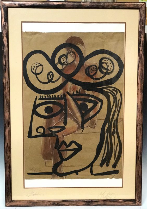 Peter Keil Picasso "Matador" Portrait Painting