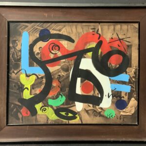 Peter Keil Abstract Oil Painting 1965