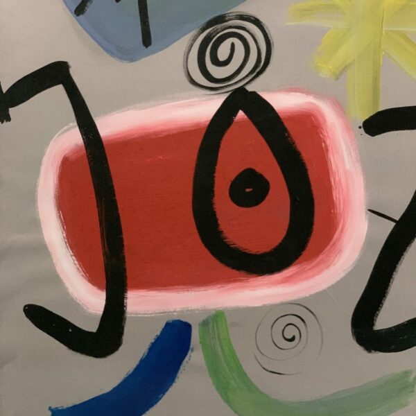 Peter Keil Abstract Miró Style Painting
