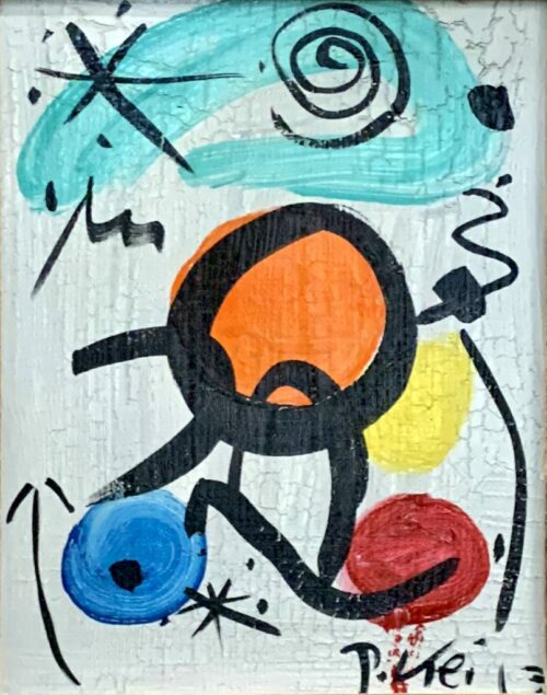 Peter Keil Joan Miró Abstract Painting
