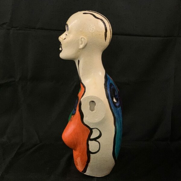 Peter Keil Painted Expressionist Mannequin
