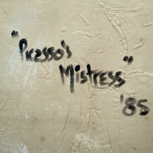 Peter Keil Painting Picassos Mistress 1985