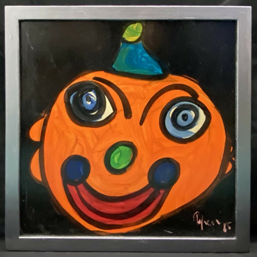 Peter Kiel Painting Clockwork Orange 1985