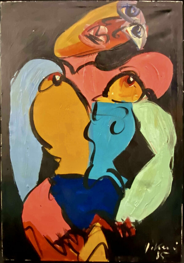 Peter Kiel Painting Neo Expressionism 80s