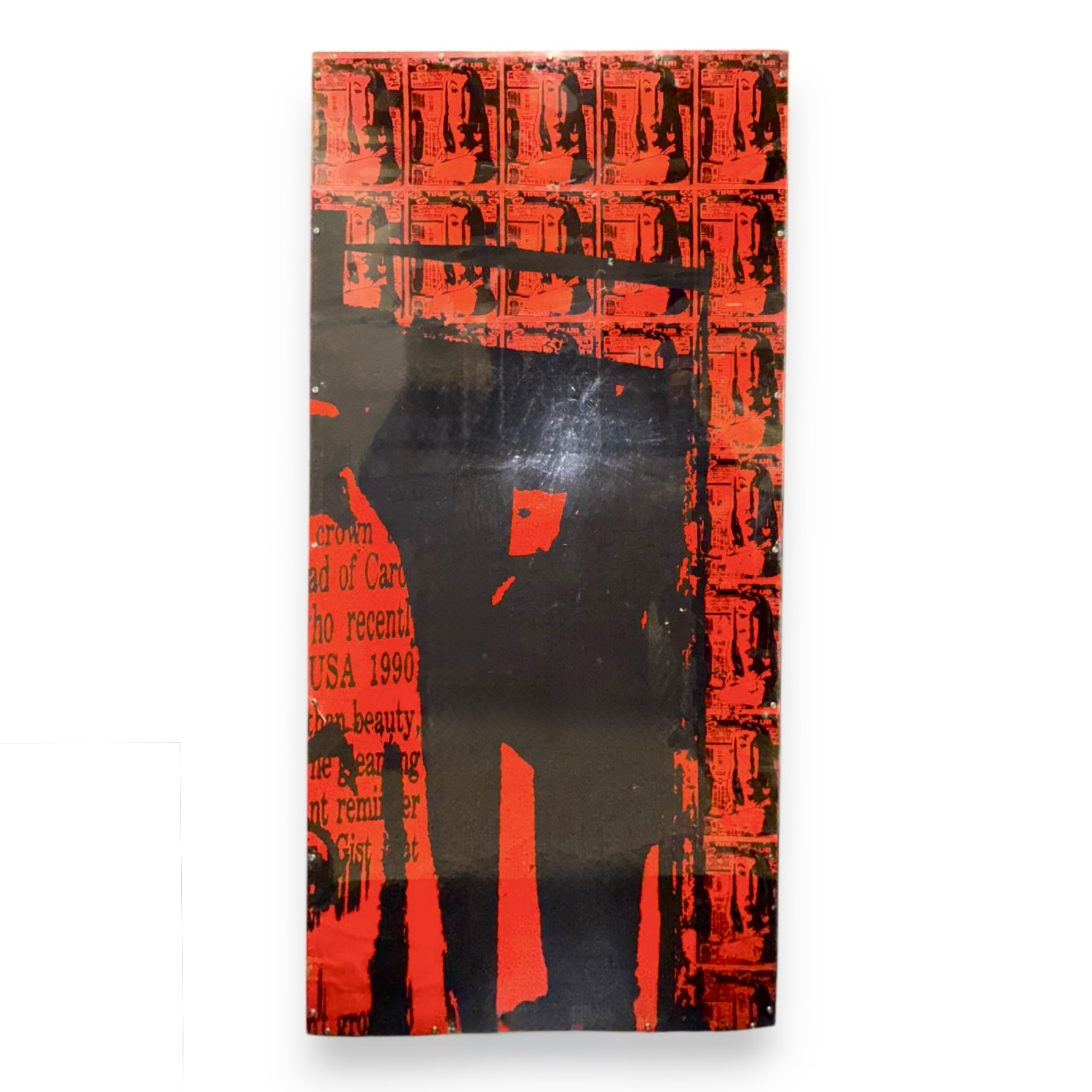 Stephen Sprouse Original Artwork 1993 Neon Punk Pop Art on Mylar – TML